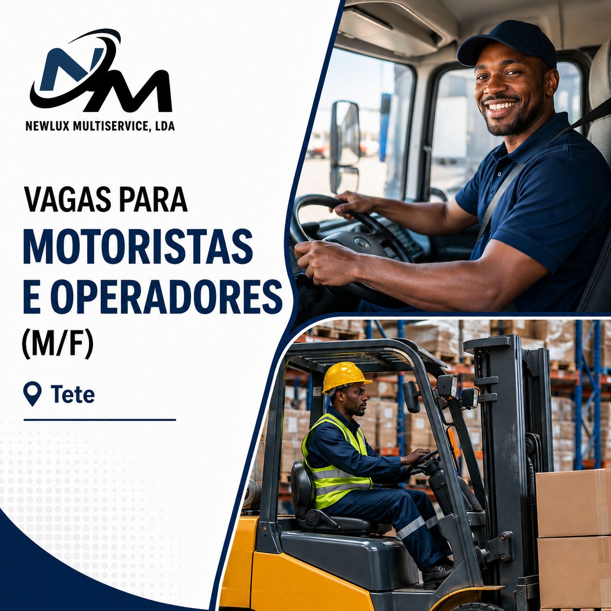Motoristas e Operadores